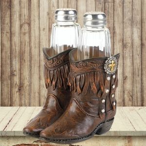 Cowboy Boots Shaker Set